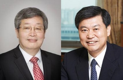 ▲ 주재성 전 금감원 부원장(사진 왼쪽)과 허창언 전 금감원 부원장보ⓒ뉴데일리