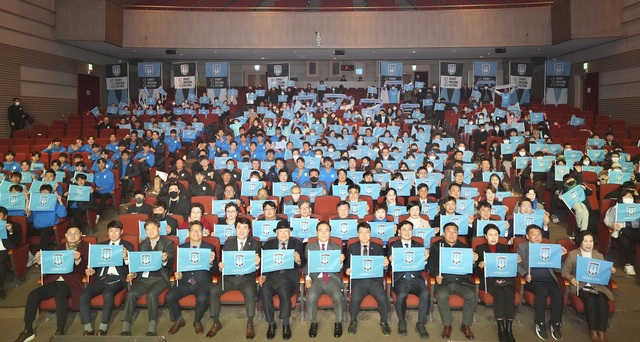 ▲ 지난 21일 천안시청에서 열린 프로축구 K리그2 천안시티FC 출정식.ⓒ천안시