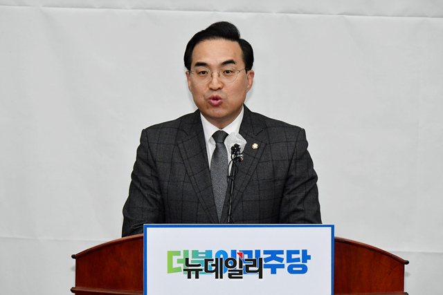 ▲ 박홍근 더불어민주당 원내대표. ⓒ이종현 기자