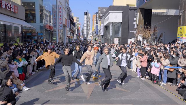 ▲ 성안길 시네마거리(성안길 올리브영 청주타운 앞).ⓒ청주시