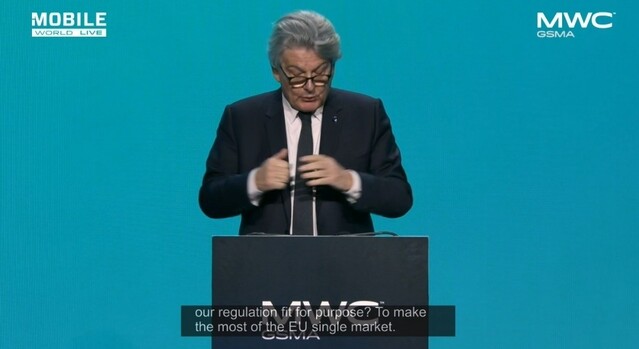 ▲ 티에리 브르통 EU 내부시장 담당 집행위원 ⓒ공동취재단