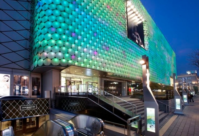 ▲ 갤러리아 명품관 외관. ⓒ갤러리아
