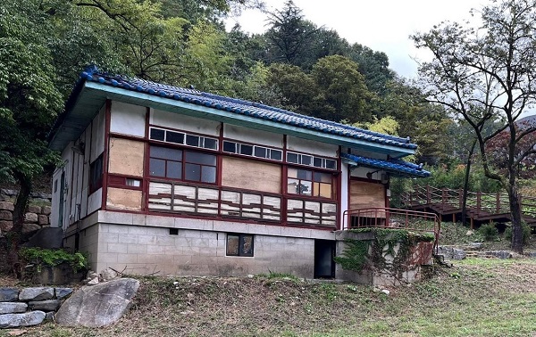 ▲ 대전시는 7일 2호 대전시 등록문화제로 ‘대전 보문산 근대식 별장’을 확정 고시했다.ⓒ대전시