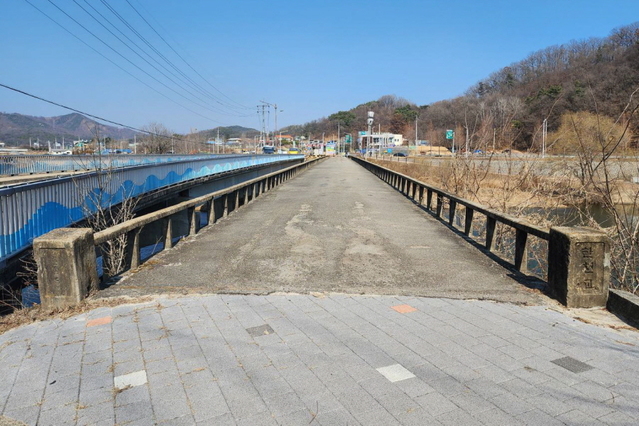 ▲ 예천군(군수 김학동)은 예천읍 백전리 소재 한천교에 대한 보수‧정비 등을 추진할 계획이다.ⓒ예천군