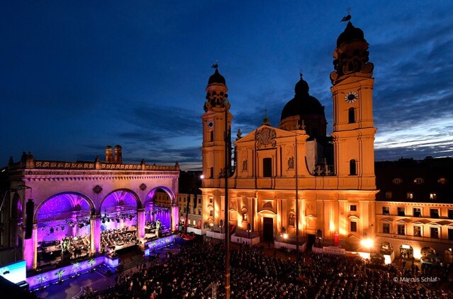 ▲ 뮌헨 오데온스 광장 콘서트.ⓒ메가박스
