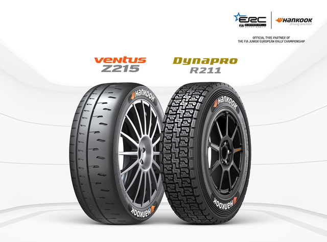 ▲ 한국타이어가 'FIA 주니어 ERC' 대회에 레이싱 타이어를 독점 공급한다. ⓒ한국타이어