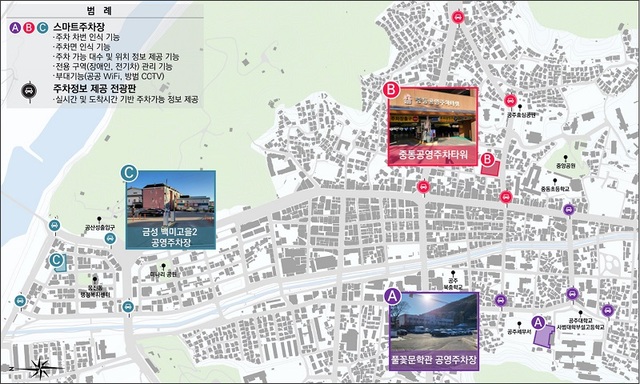 ▲ 스마트도시 확산사업 조감도.ⓒ공주시