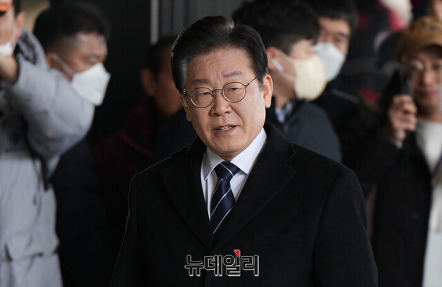 ▲ 이재명 더불어민주당 대표. ⓒ뉴데일리DB