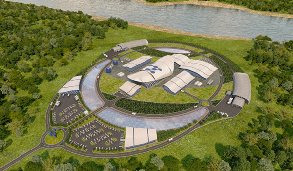 ▲ 미국 뉴스케일파워의 SMR 조감도. ⓒ두산에너빌리티