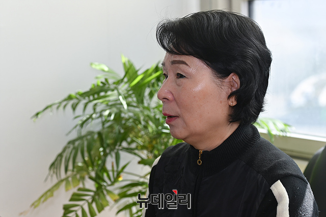 ▲ 손명화 6·25국군포로가족회 대표가 14일 오전 서울 중구에 위치한 단체 사무실에서 뉴데일리와 인터뷰하고 있다. ⓒ서성진 기자