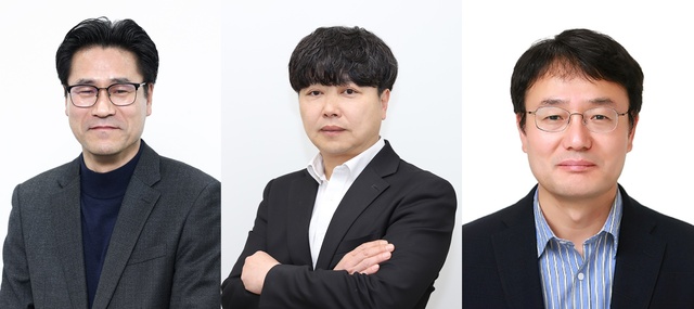 ▲ 권역별로 부대변인이 된 경북도청 대변인실 소속 지진태 보도지원팀장, 고철우 여론소통팀장, 환동해지역본부 총무민원실 소속 박장호 홍보민원팀장(왼쪽부터).ⓒ경북도