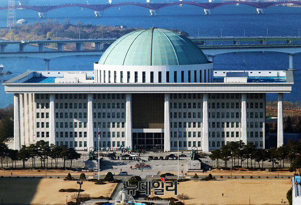 ▲ 국회의사당 전경 ⓒ뉴데일리 DB