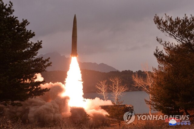 북한 탄도미사일. ⓒ연합뉴스