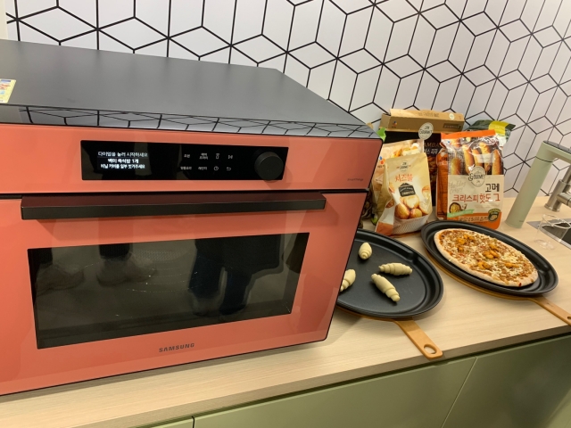 ▲ '비스포크 오븐'. ⓒ이성진 기자