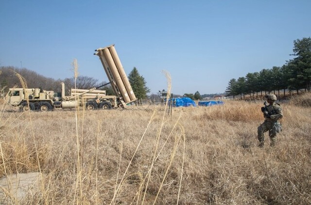 ▲ 주한미군은 지난 13일부터 23일까지 진행한 한미 연합연습 '자유의 방패' 기간 사드 원격 발사대 전개 훈련을 실시했다고 밝혔다. ⓒ미8군