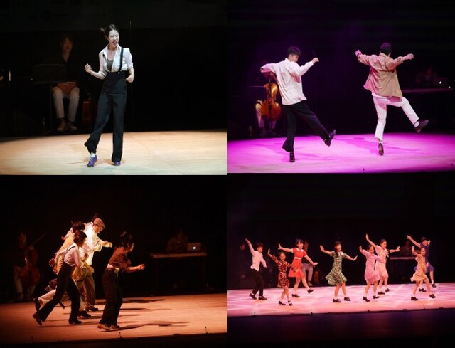 ▲ '2022 제4회 서울 탭댄스 페스티벌' 공연 주요 장면.ⓒ마포문화재단