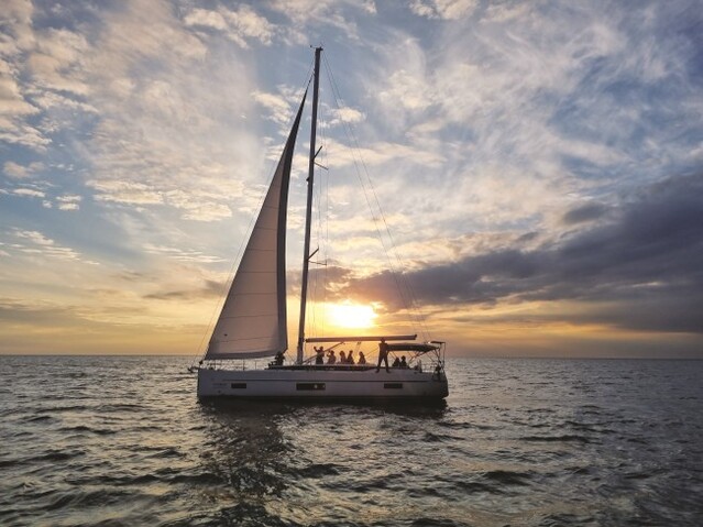 ▲ '현대요트 인천'의 요트 체험 프로그램.ⓒ한국관광공사