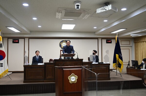 ▲ 대전 중구의회는 29일 제249회 임시회 제2차 본회의를 끝으로 6일간 의정일정을 마무리했다.ⓒ중구의회