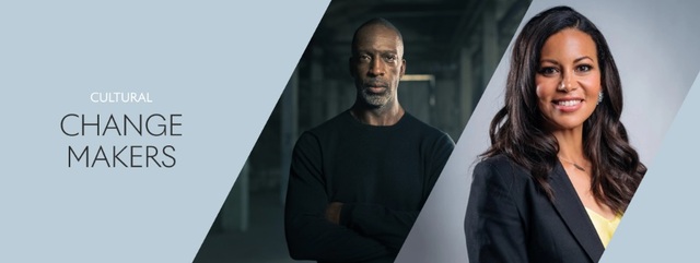 ▲ 칸 라이언즈 2023 연사 마이클 존슨(좌), 요한나 패리스. ⓒLIONS