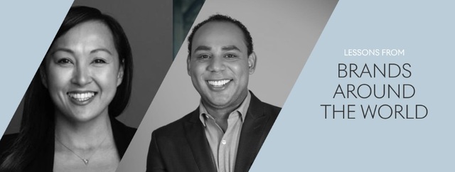 ▲ 칸 라이언즈 2023 연사 안젤리카 먼손(좌), 길슨 로드리게스. ⓒLIONS