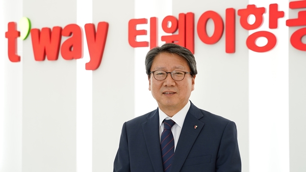 ▲ 정홍근 티웨이항공 대표. ⓒ티웨이항공
