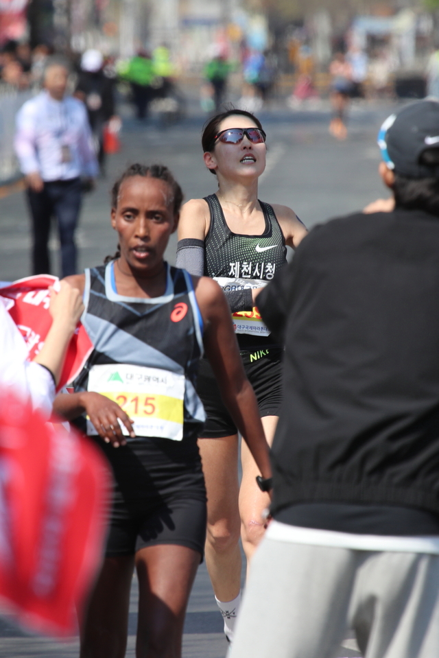 ▲ 국내 여자 1위에 오른 제천시청 최경선 선수.ⓒ대구시