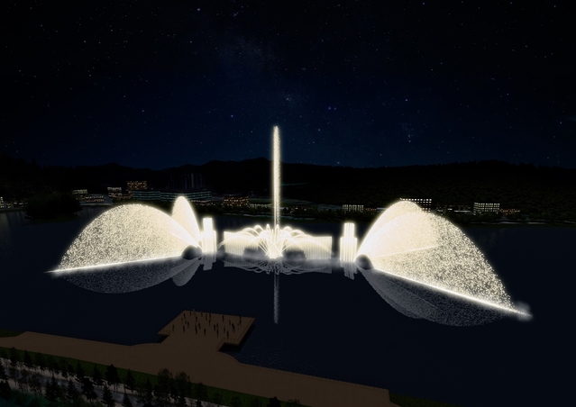 ▲ 수성못 음악분수 조감도.ⓒ수성구