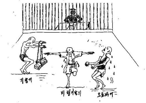 ▲ 북한 교화소와 보위부의 주민 고문. ⓒ뉴데일리 DB