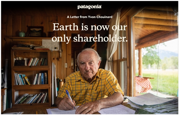 ▲ 이본 쉬나드 파타고니아 창업자 겸 회장. ⓒPatagonia