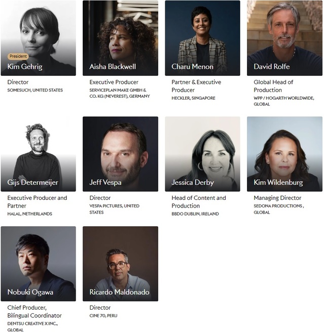 ▲ 필름 크래프트 라이언즈(Film Craft Lions) 심사위원단. ⓒCannes Lions