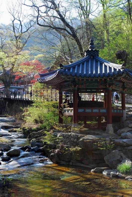 ▲ 계곡 물소리에 떠 있는 세신정.ⓒ진경수 山 애호가