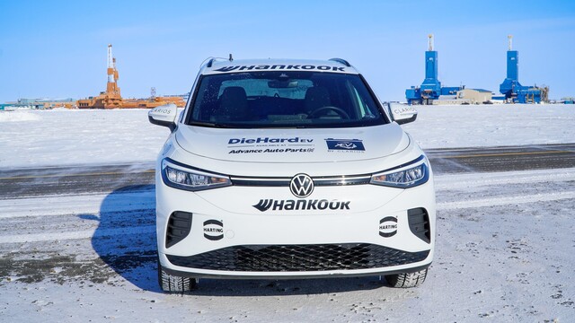 ▲ 한국타이어가 폭스바겐 ID.4의 미국 횡단 프로젝트에 참여한다. ⓒ한국타이어