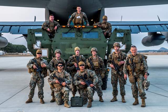 ▲ 하이마스(HIMARS) 운송 훈련에 참가한 장병들. ⓒ미 공군 오산캠프 홈페이지ⓒ