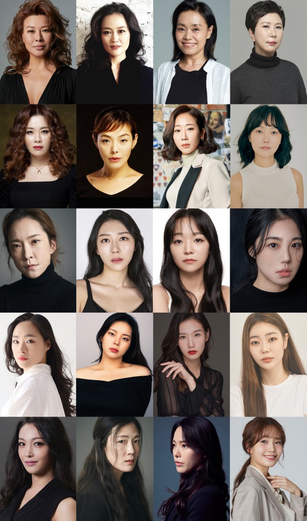 ▲ 뮤지컬 '베르나르다 알바' 캐스트.ⓒ빅타이틀