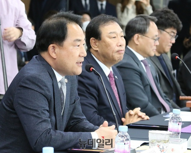 ▲ 13일 세종시청 대회의실에서 열린‘세종시-국민통합위-세종시의회’간 국민통합 증진을 위한 업무협약에서 상병현 세종시의회 의장이 인사말을 하고 있다.ⓒ이길표 기자