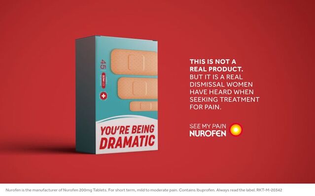 ▲ 뉴로펜의 'See My Pain' 캠페인. ⓒNurofen