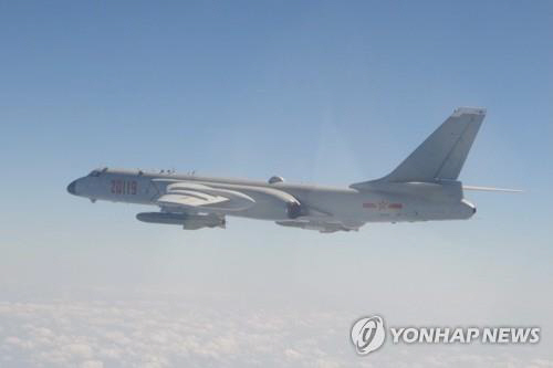 ▲ 대만 방공식별구역 침범하는 중국 H-6폭격기 ⓒ연합뉴스