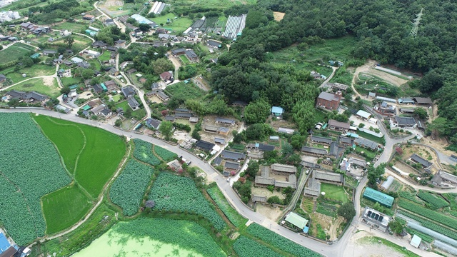 ▲ ‘칠곡 매원마을(漆谷 梅院마을)’ 전경.ⓒ칠곡군