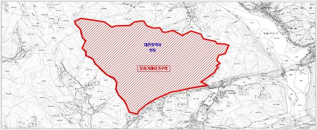 ▲ 대전교도소 이전사업지구.ⓒ대전시