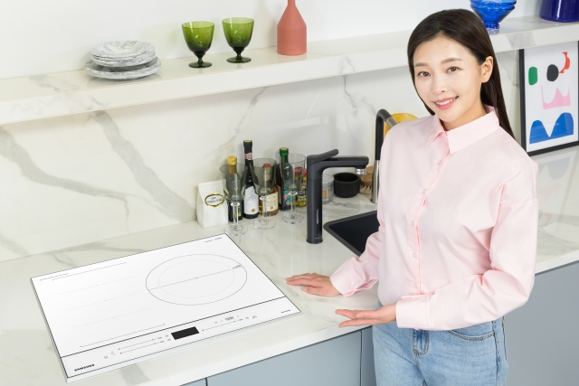▲ 신제품 비스포크 인덕션. ⓒ삼성전자