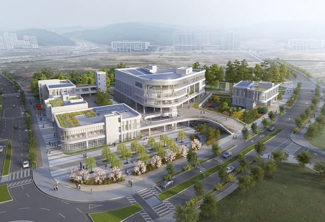 ▲ 세종시 집현동(4-2생활권) 복합커뮤니티센터 조감도.ⓒ행복청