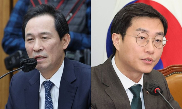 ▲ 더불어민주당 우상호(왼쪽), 장경태 의원(오른쪽)ⓒ연합뉴스