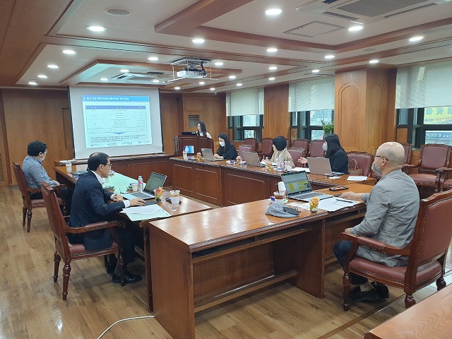 ▲ 포항상공회의소 경북지식재산센터는 지난 19일 중소기업IP(지식재산) 바로지원사업 선정운영위원회를 개최했다.ⓒ포항상의