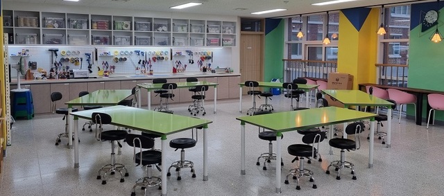 ▲ 학교 내 무한상상실 모습.ⓒ세종교육청