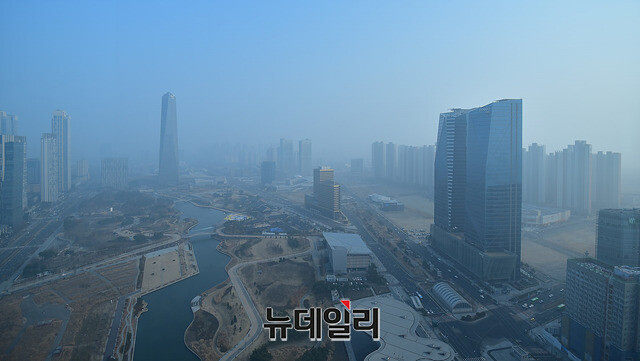 ▲ 송도국제도시 전경. ⓒ정상윤 기자