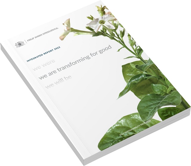 ▲ 필립모리스인터내셔날이 '2022 통합보고서'를 발간했다.ⓒ한국필립모리스