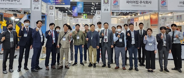 ▲ 청주지역 17개 업체가 경기도 일산 킨텍스에서 열리는‘코리아 나라장터 엑스포 2023’에 참가했다.ⓒ청주시