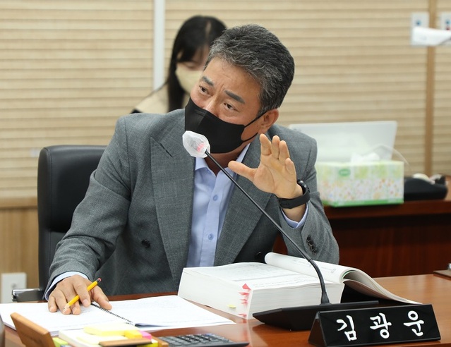 ▲ 김광운 세종시의원.ⓒ세종시의회