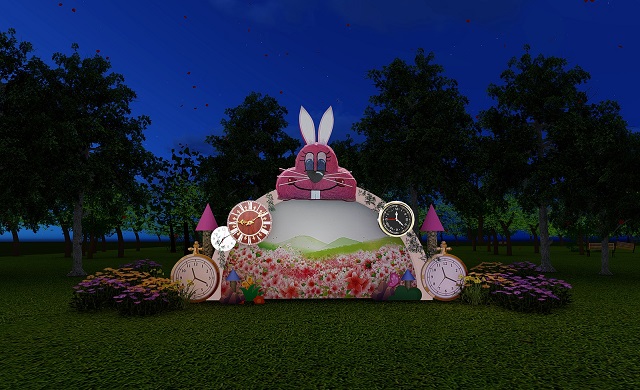 ▲ 경주엑스포대공원은 4계절 즐길 수 있는 테마파크를 위해 ‘이상한 나라의 앨리스’를 테마로 한 봄 시즌 이벤트 ‘빛과 환상의 나라 원더랜드’를 준비했다.ⓒ경주엑스포