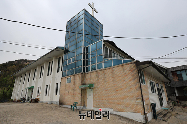 ▲ 서울시 종로구 옥인동 인왕산에 위치한 서울교회 외부전경. ⓒ정상윤 기자